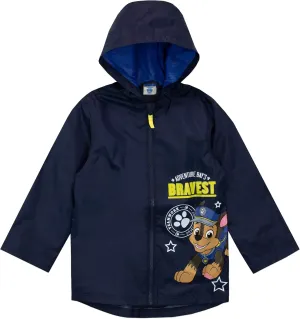 Paw Patrol Boys Rain Jacket | Chase Kids Raincoat | Kids Waterproof Jackets