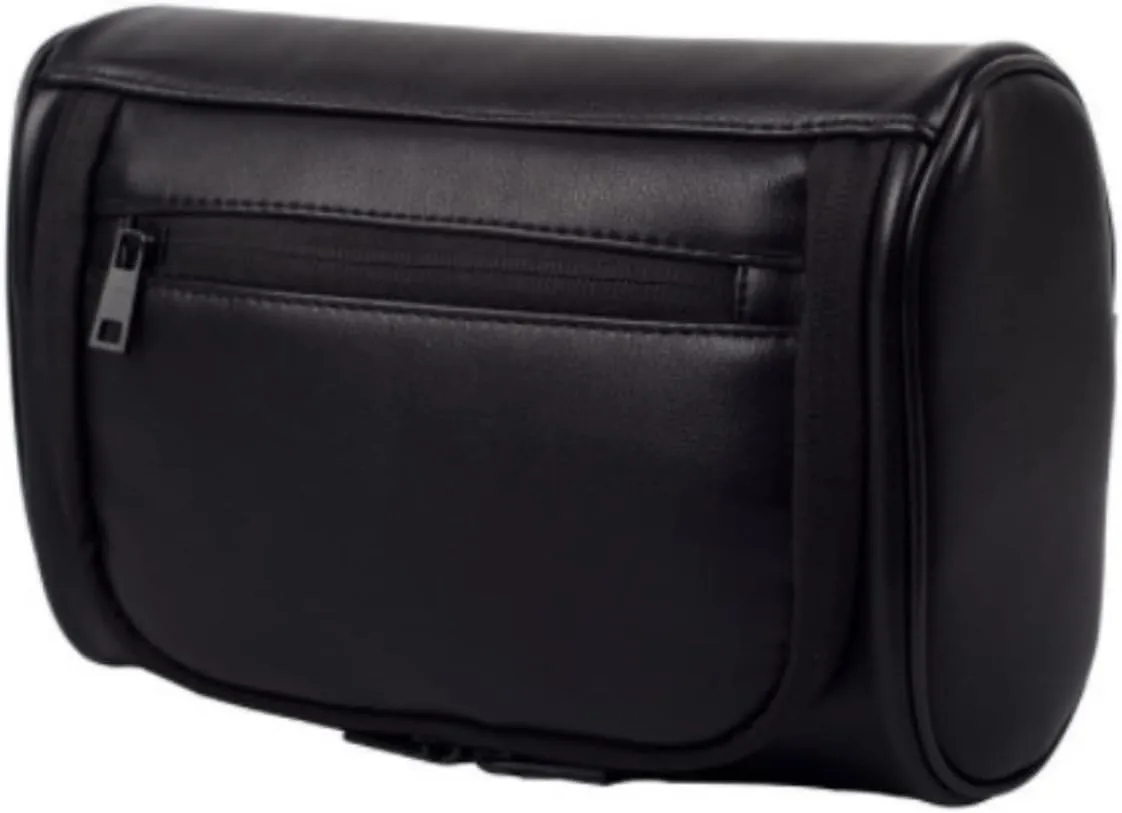 Personalized Small Toiletry Bag for Men,Premium Quality Durable and Stylish Travel Organizer for Travel, Grooming and Personal Care,Waterproof Leather Dopp Kit Gift for Father's Day