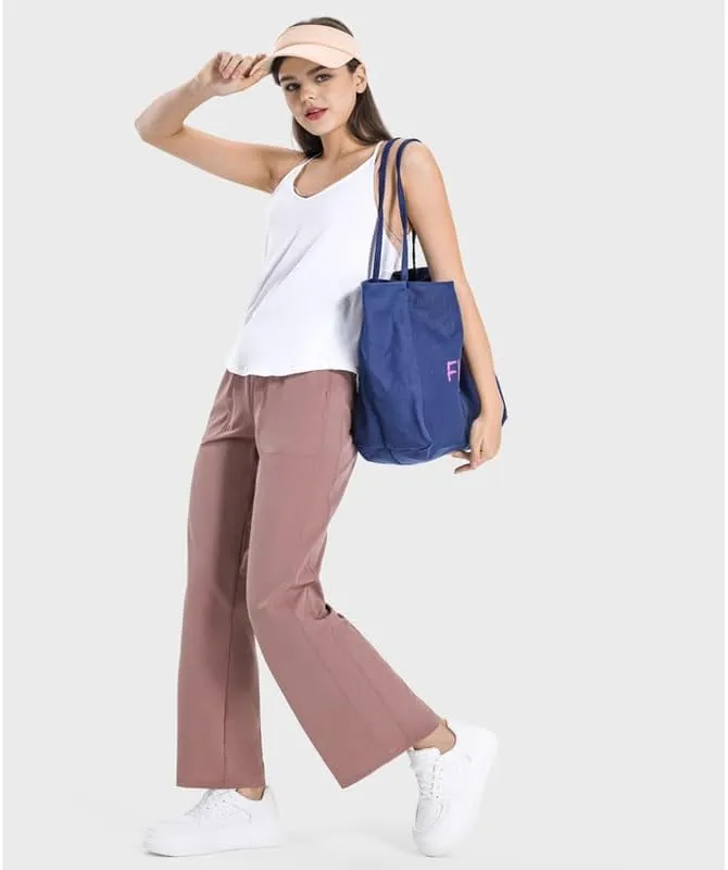 Petite Pants Women Hiking Quick Dry Cooling Travel Safari Lightweight Camping Cargo Pants for Running