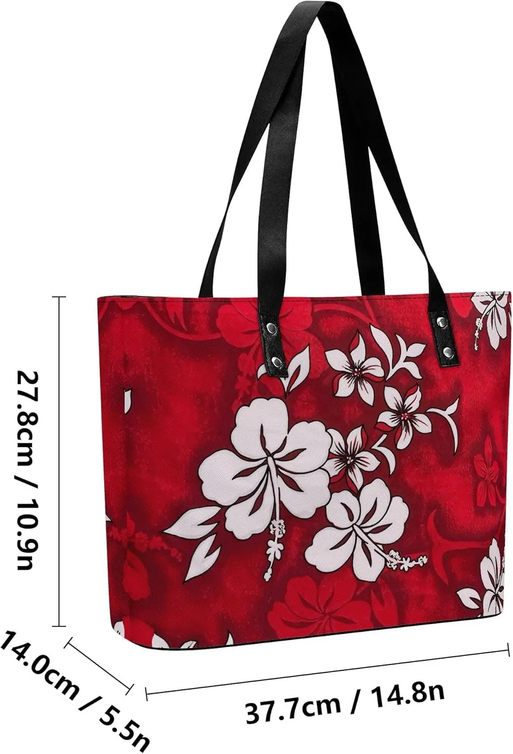 Polynesian Women Pu Handbag And Purse Samoa Island Tribal Design Retro Art Large Capacity Shoulder Bag 2-Piece Set