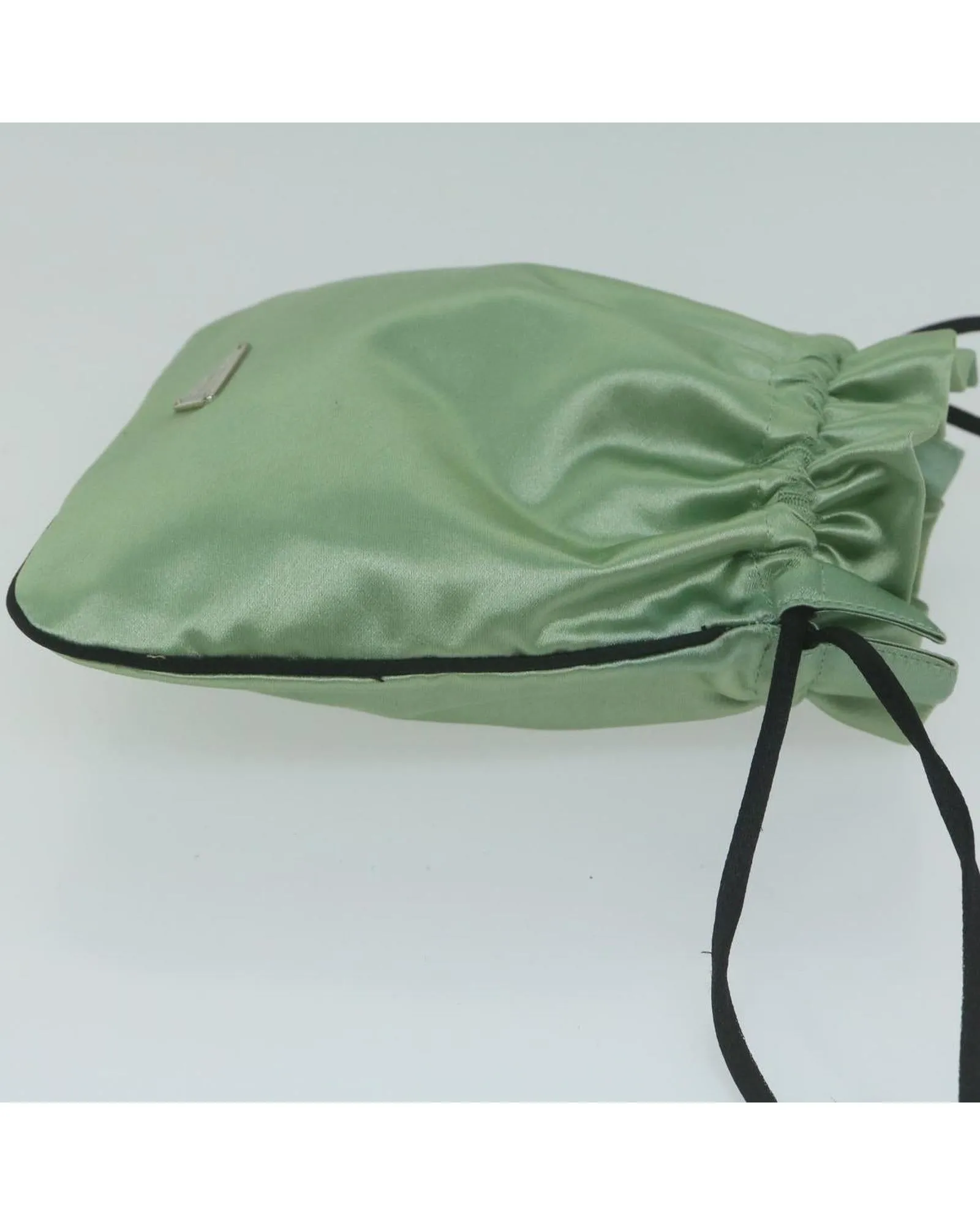 Prada atin Drawtring Pouch Mint Green