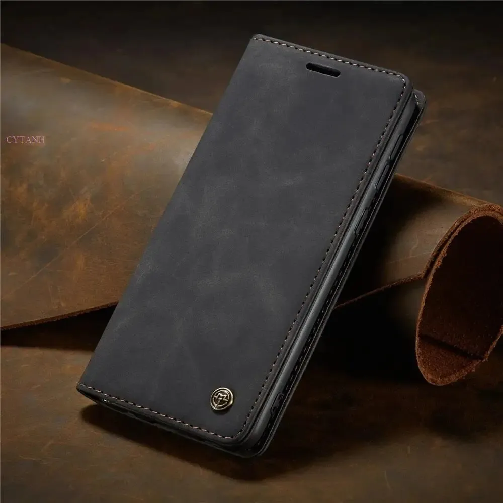 Premium Flip Leather Phone Case For Pixel Series