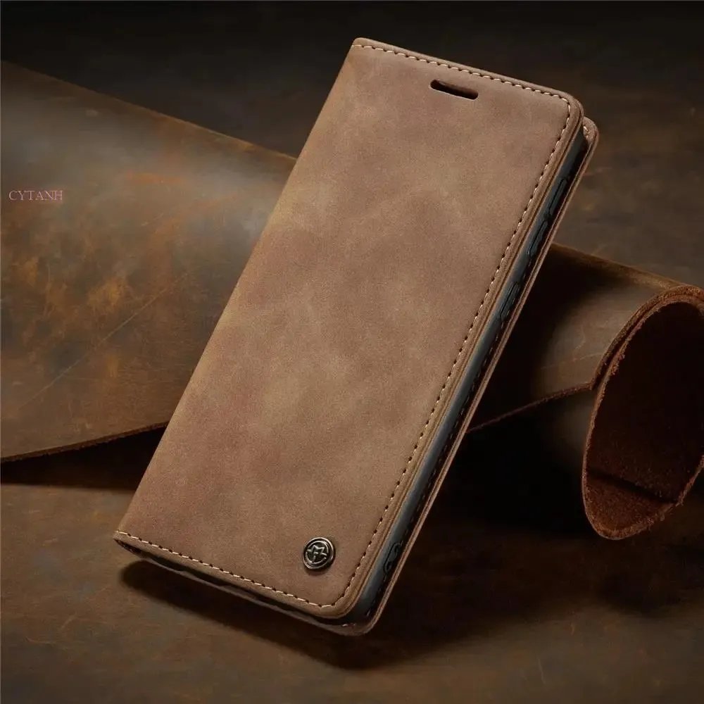 Premium Flip Leather Phone Case For Pixel Series