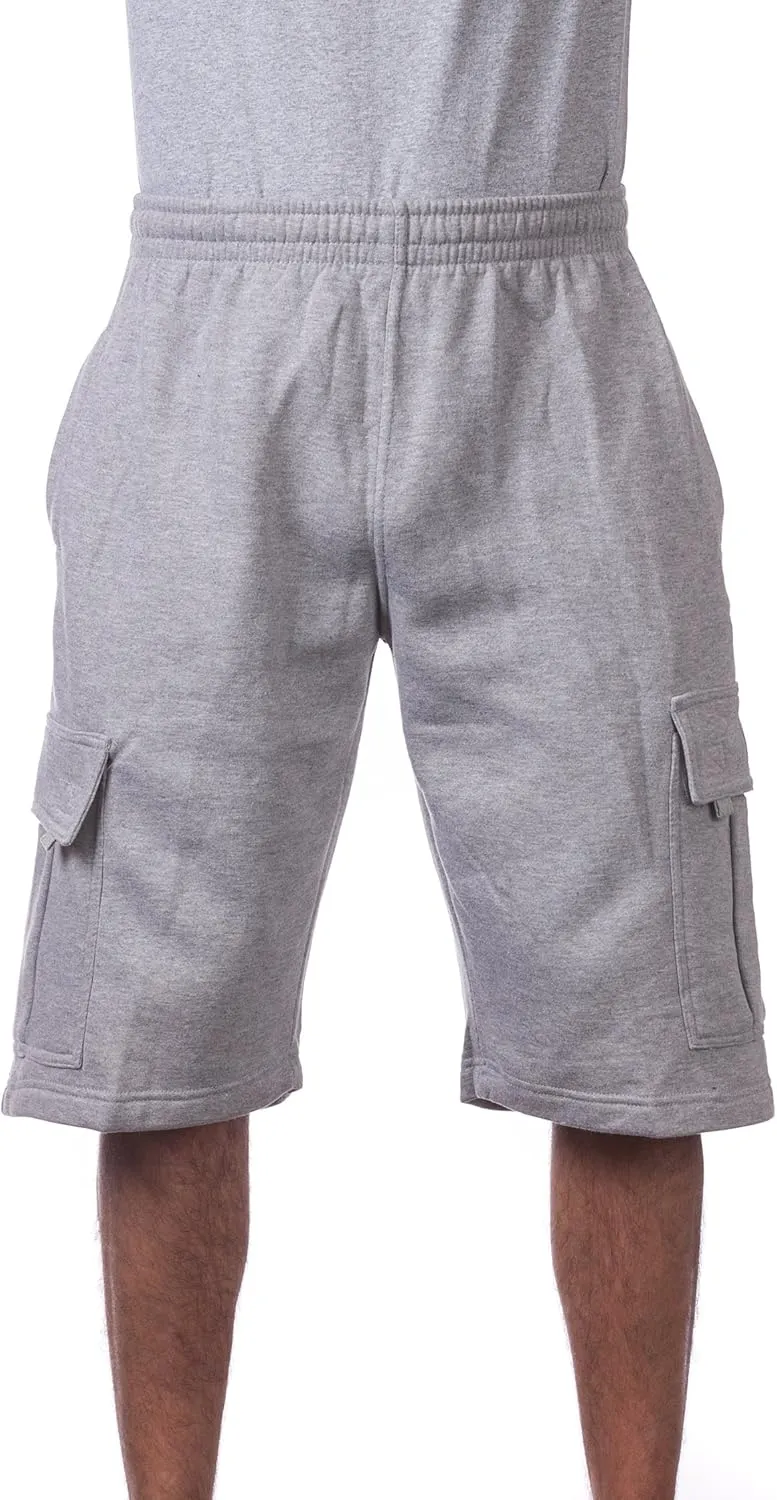 Pro Club Men's Fleece Cargo Short