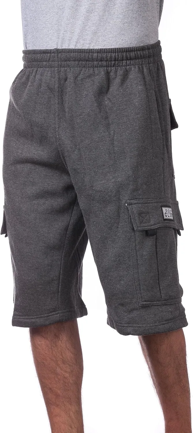Pro Club Men's Fleece Cargo Short
