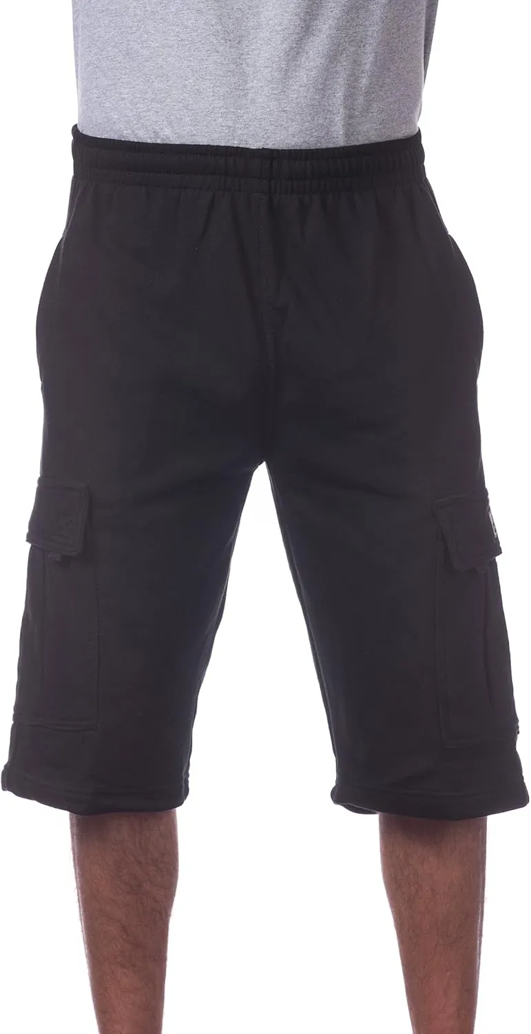 Pro Club Men's Fleece Cargo Short