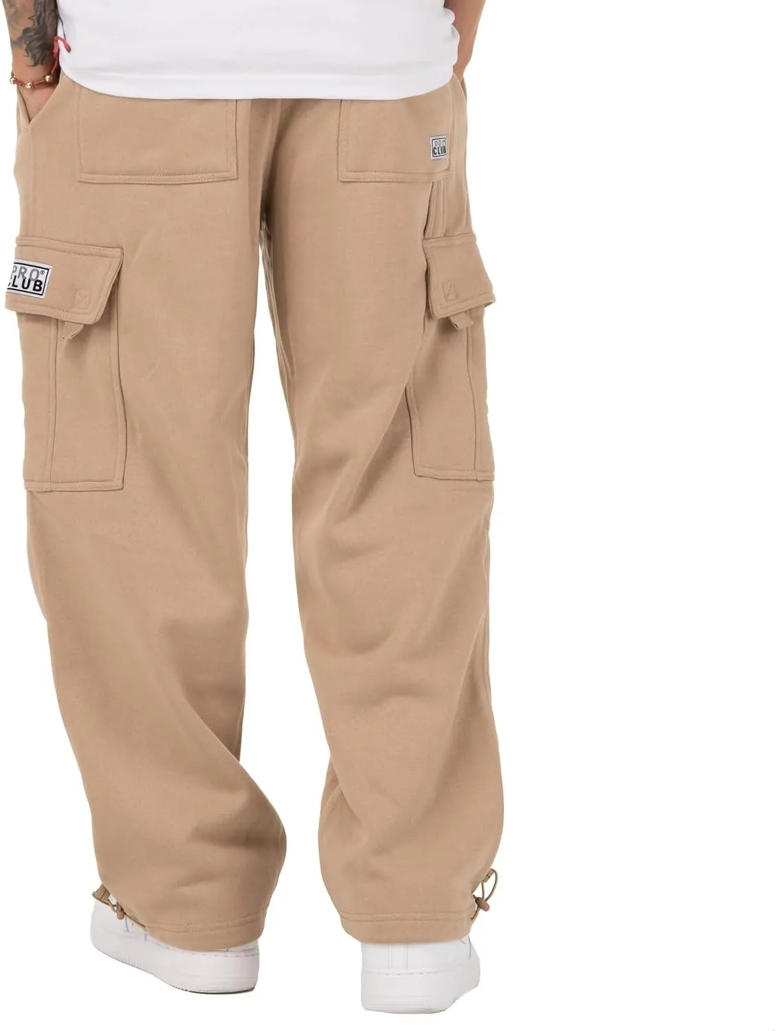 Pro Club Men's Heavyweight Fleece Cargo Pants
