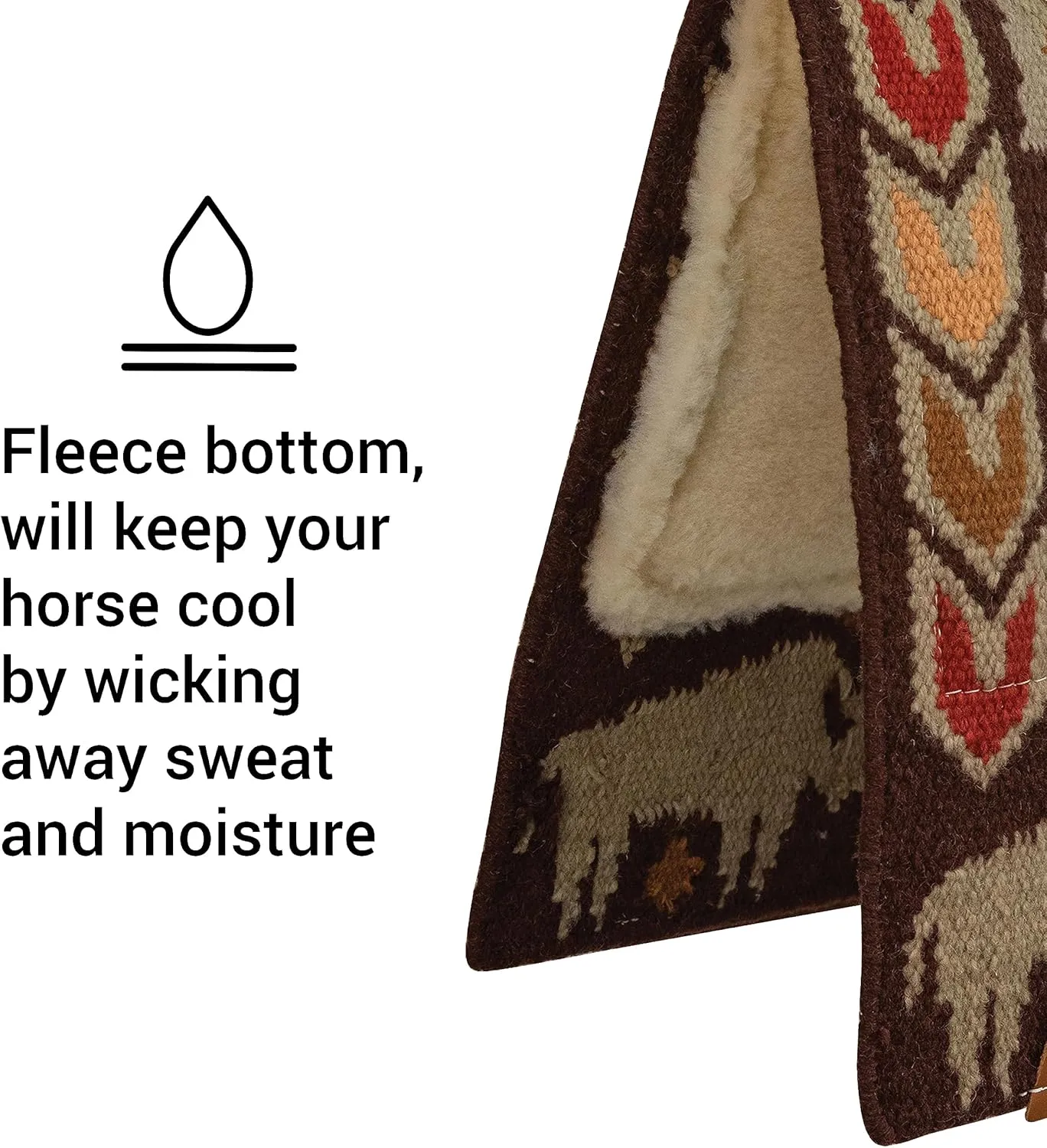 Professional's Choice Into The Storm Good Medicine Saddle Pad