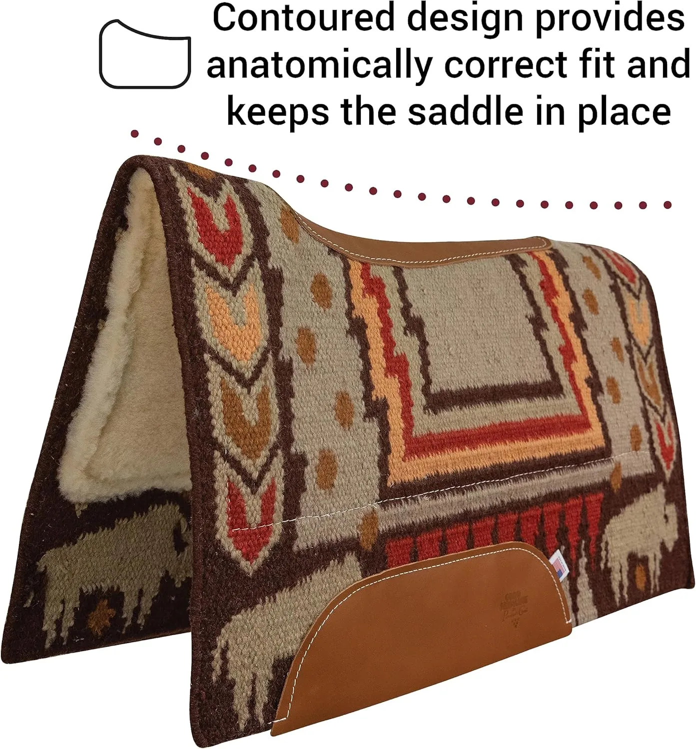 Professional's Choice Into The Storm Good Medicine Saddle Pad