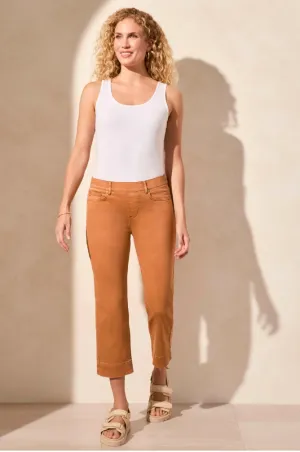 Pull-on Kick Flare Capri