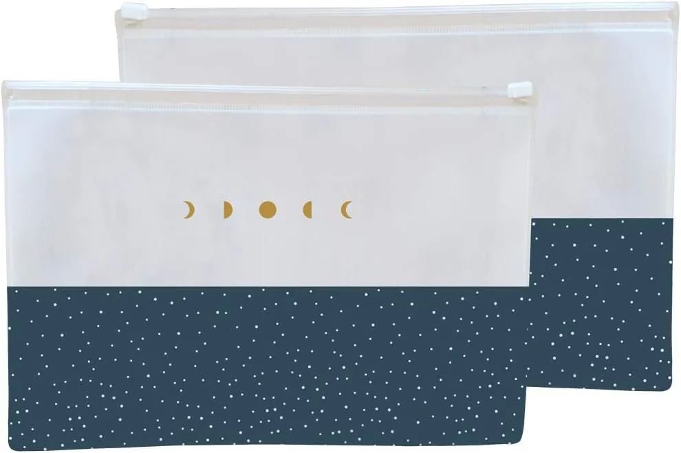 "Moon" Plastic Toiletry Bag