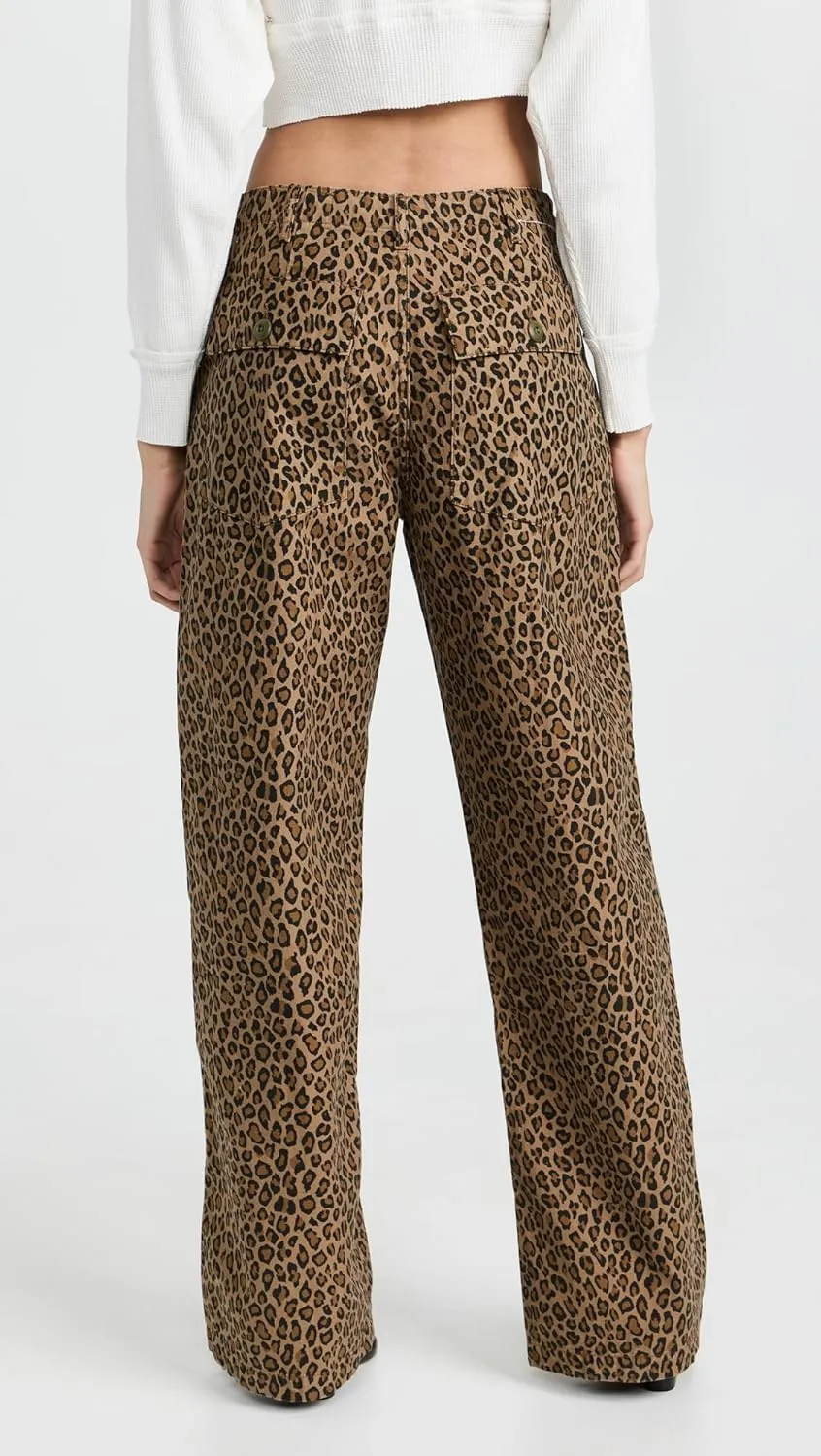 R13 Women's Wide Leg Utility Pants