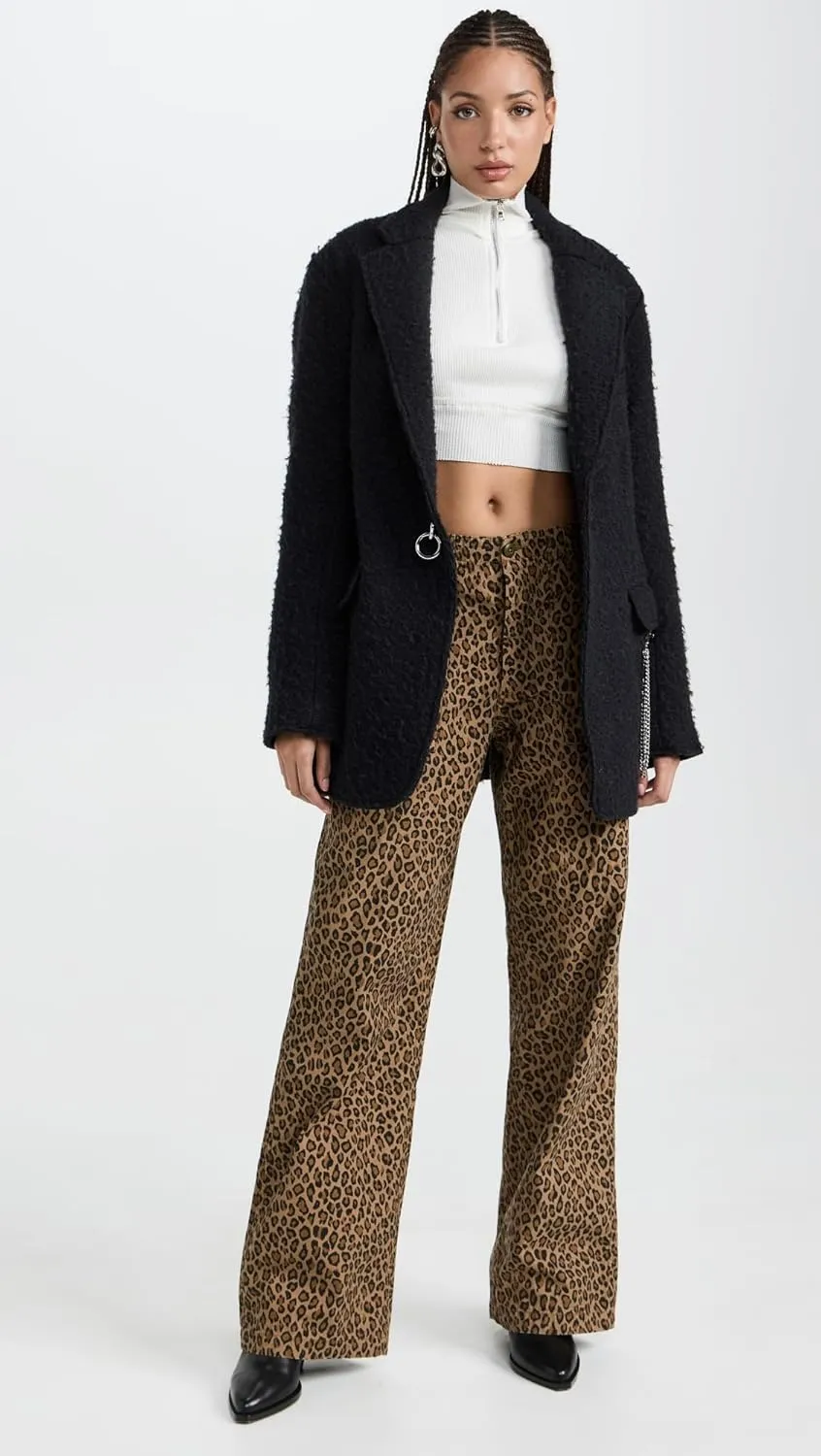 R13 Women's Wide Leg Utility Pants