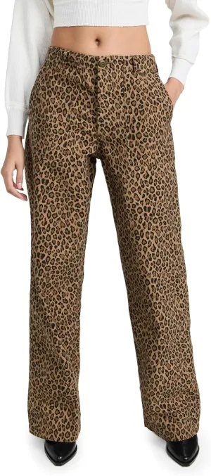 R13 Women's Wide Leg Utility Pants