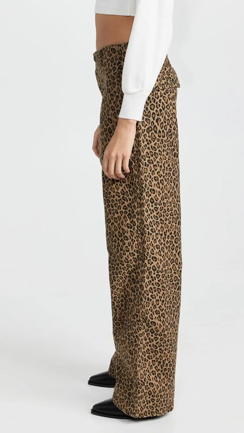 R13 Women's Wide Leg Utility Pants