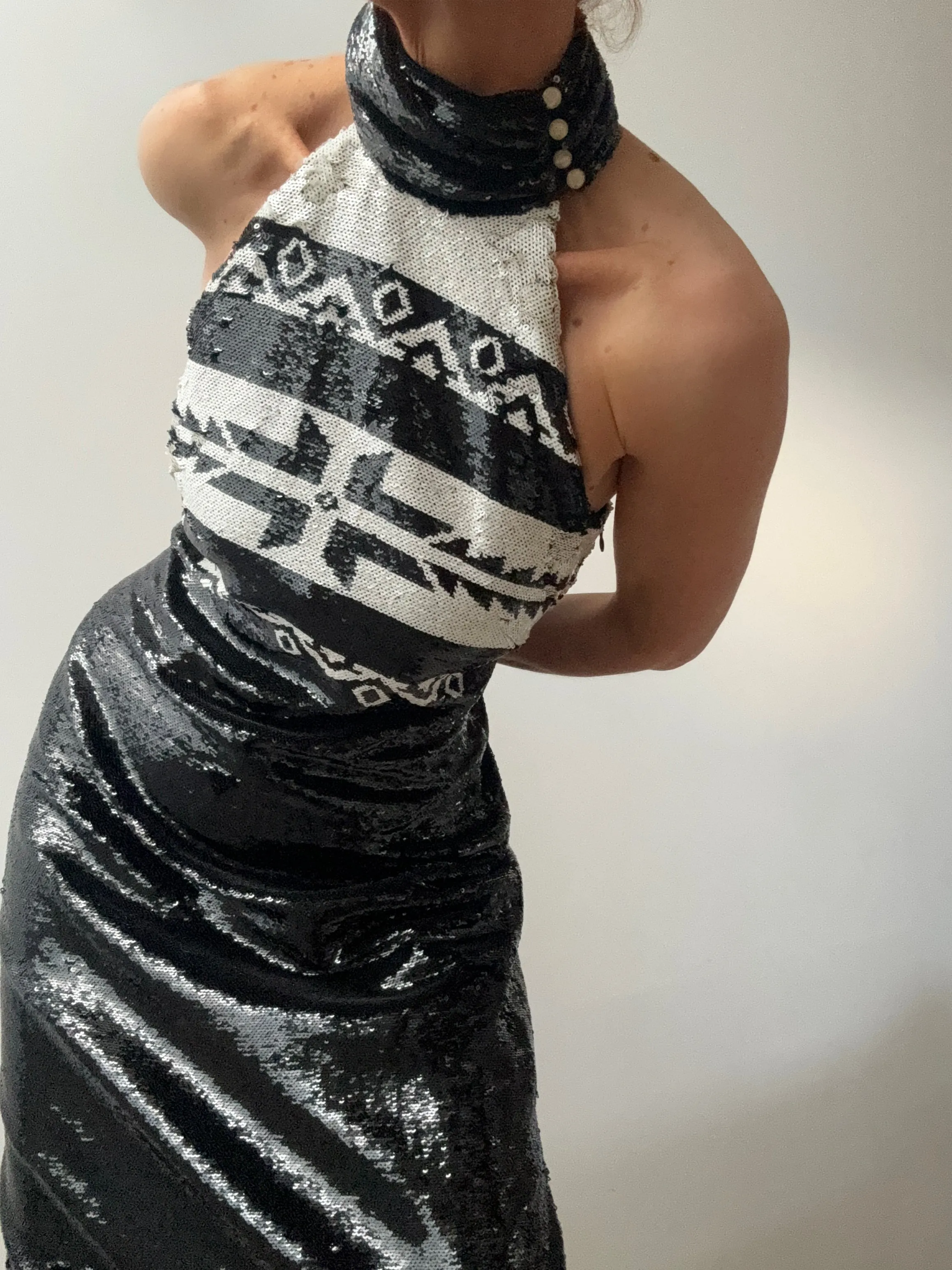 Ralph Lauren Finnan Button Gown