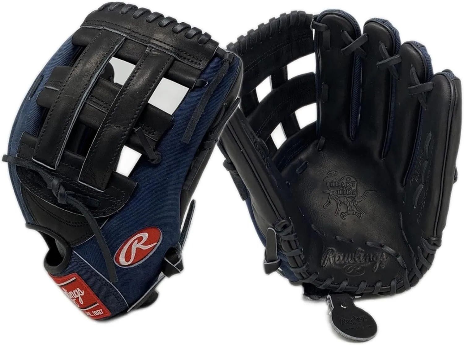 Rawlings | Limited Edition Denim Series | Heart of The Hide | Traditional Break-in | Sizes 11.5" - 12.75" | Multiple Styles