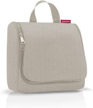 Reisenthel WH6049 TOILETBAG HERRINGBONE SAND Gym Bag Women's HERRINGBONE SAND Size Unica, Herringbone Sand, One Size, Sport