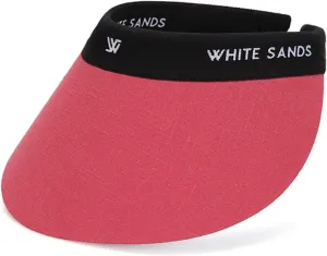 Reversible Linen Sun Cap Two-Tone Sun Visor CHAMELA