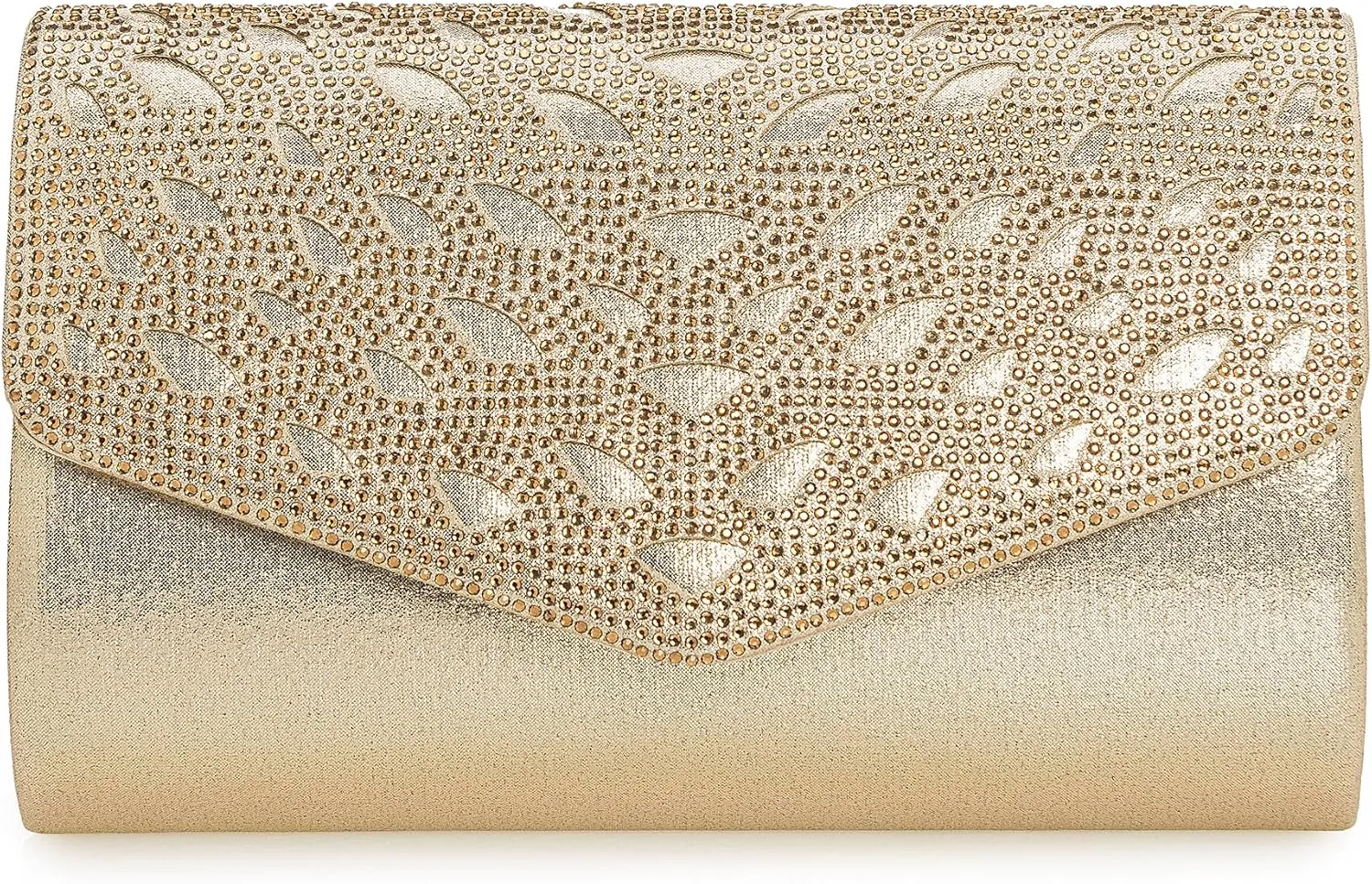 Rhinestones Embellished Evening Bag Dressy Formal Purse Wedding/Party/Prom Cocktail Clutch for Women
