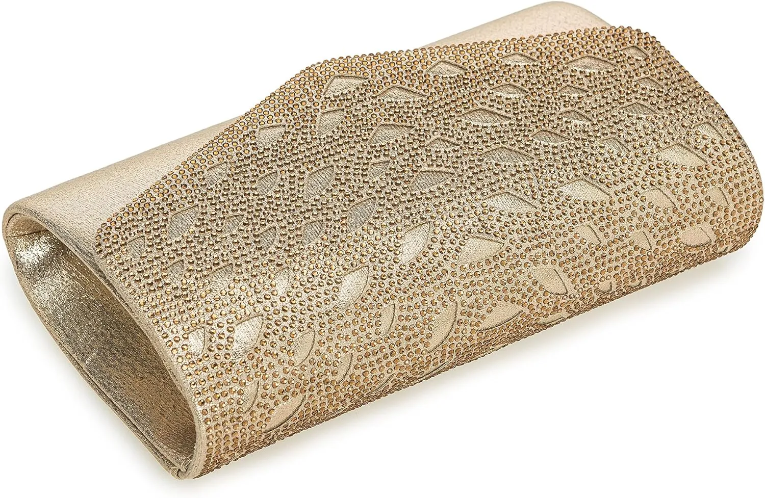 Rhinestones Embellished Evening Bag Dressy Formal Purse Wedding/Party/Prom Cocktail Clutch for Women