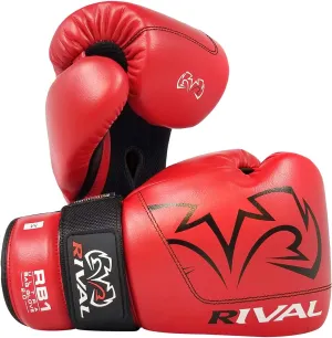 RIVAL Boxing RB1 2.0 Ultra Bag Gloves, Hook and Loop Closure, Super-Resistant Microfiber, High-Density Foam, Breathable Mesh Palm