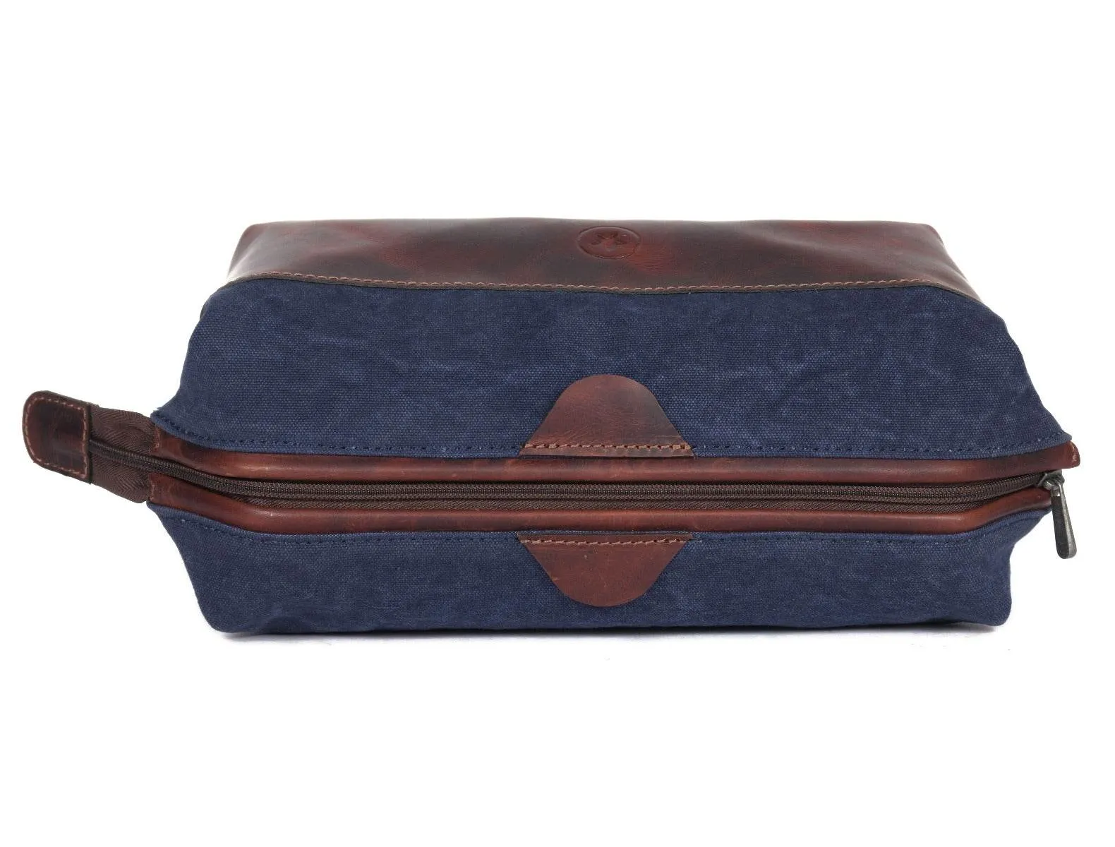 Rogue Leather Canvas Washbag