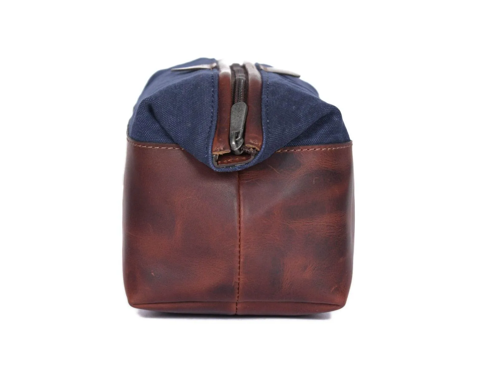 Rogue Leather Canvas Washbag