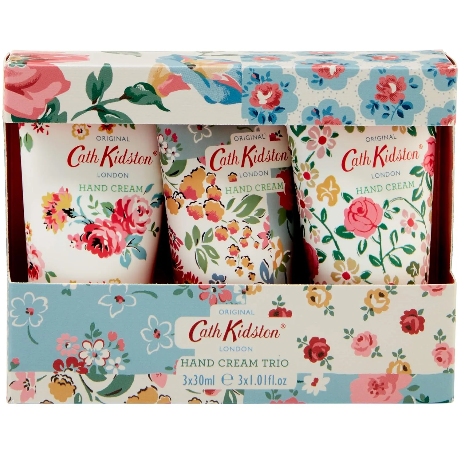 Sara Miller Beauty Underwater Spa-Spa Duo, 75Ml Exfoliating Body Wash & 75Ml Hand & Body Cream Cottage Patchwork 30ml (Pack of 3)