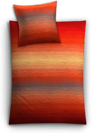 Satin Chicago Paprika 2-Piece Bedding Set Queen/Twin