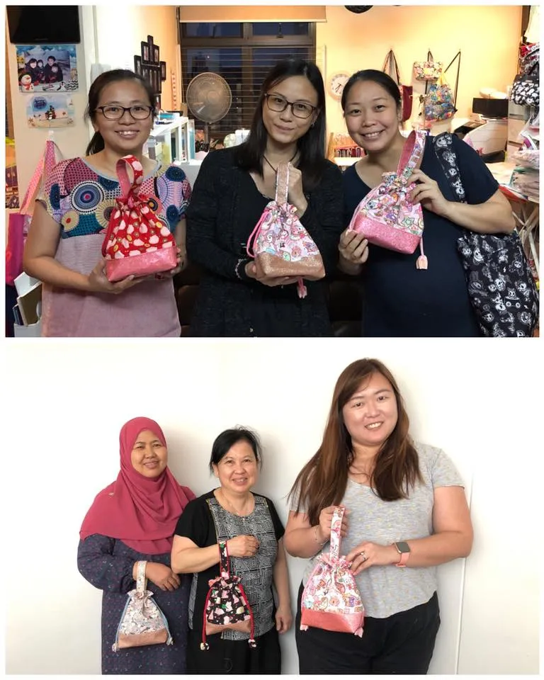 Seedlings 102 - Mandarin Orange Drawstring Pouch Workshop