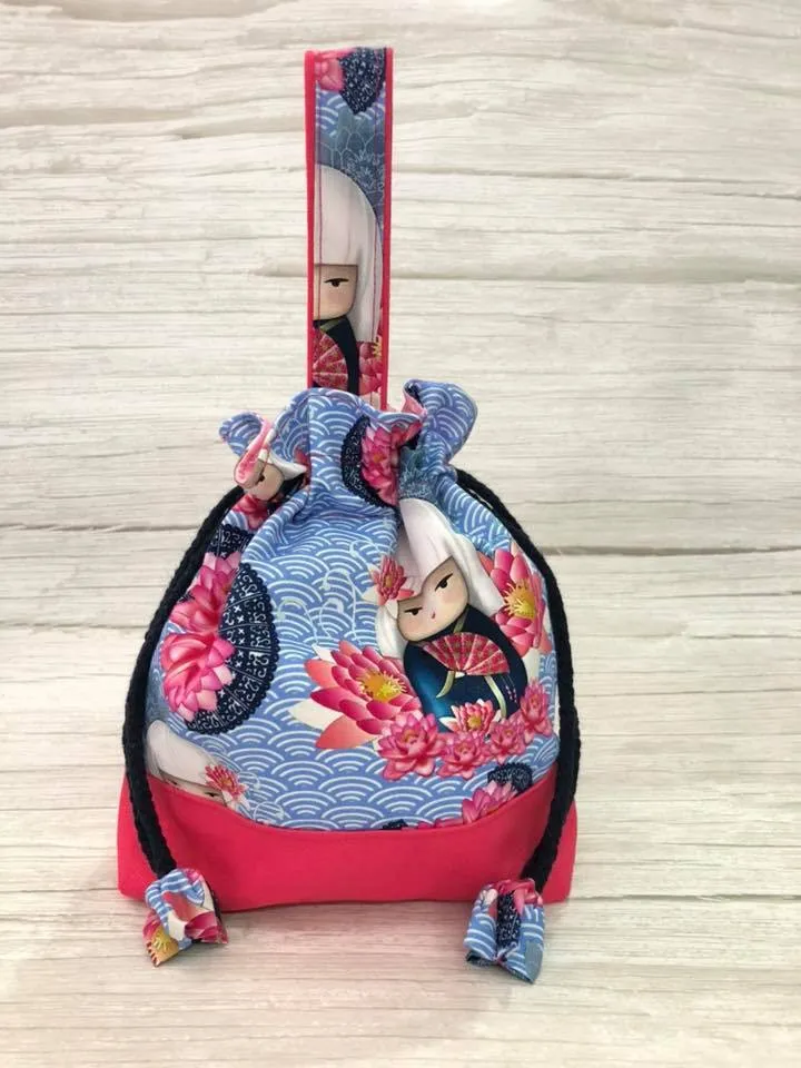 Seedlings 102 - Mandarin Orange Drawstring Pouch Workshop