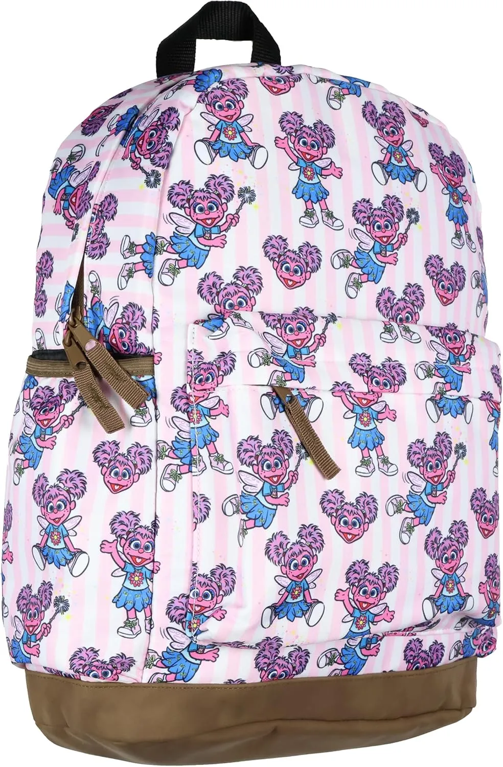Sesame Street Abby Cadabby Backpack – Kids Travel & School Book Bag with Laptop Tech Sleeve, Padded Straps & Side Pockets