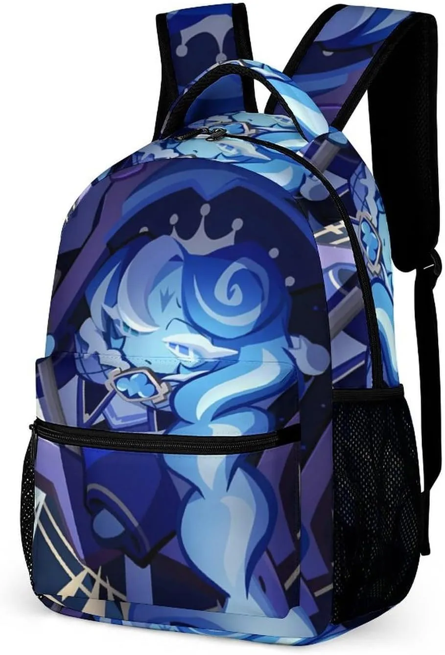 sha_dow Blue milk Backpack Large Capacity Laptop Bags Lightweight Multifunction Daypack for Daily/Work/Sport