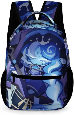 sha_dow Blue milk Backpack Large Capacity Laptop Bags Lightweight Multifunction Daypack for Daily/Work/Sport