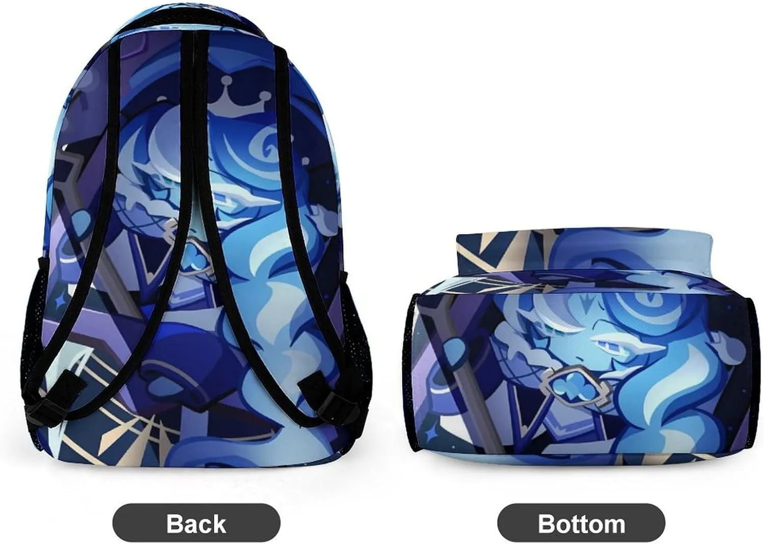 sha_dow Blue milk Backpack Large Capacity Laptop Bags Lightweight Multifunction Daypack for Daily/Work/Sport