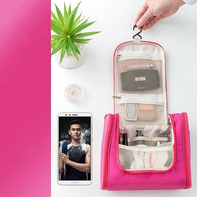 Shannon – Multi-Compartment Hanging Toiletry Bag for Travel