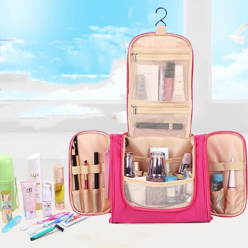 Shannon – Multi-Compartment Hanging Toiletry Bag for Travel