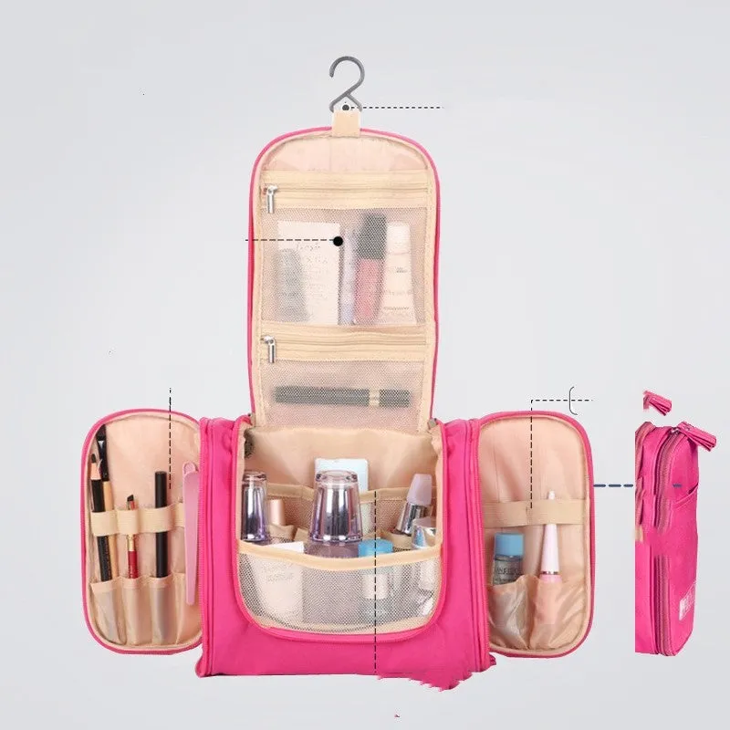 Shannon – Multi-Compartment Hanging Toiletry Bag for Travel