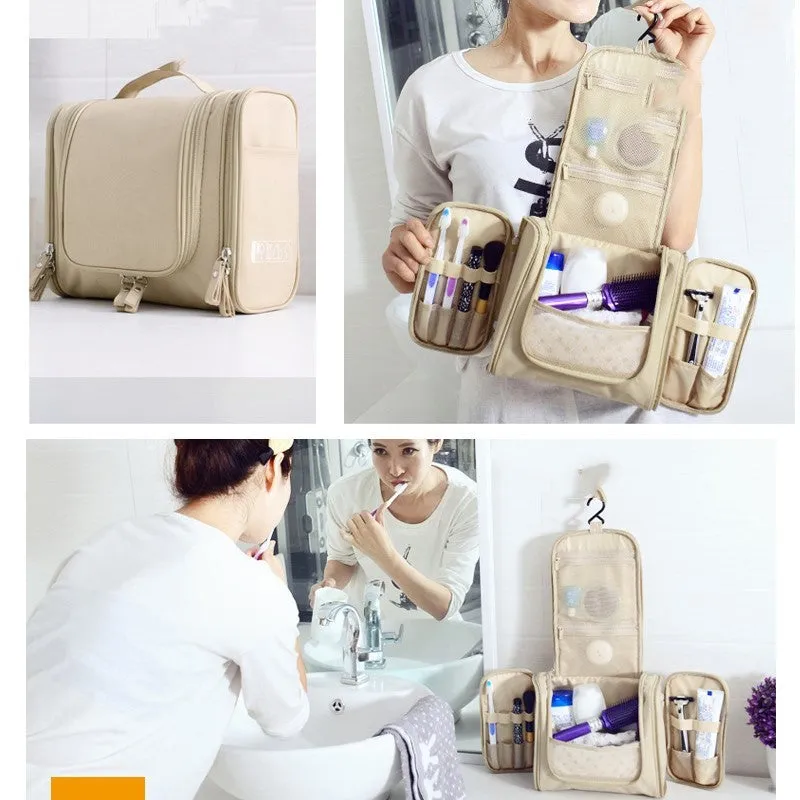 Shannon – Multi-Compartment Hanging Toiletry Bag for Travel