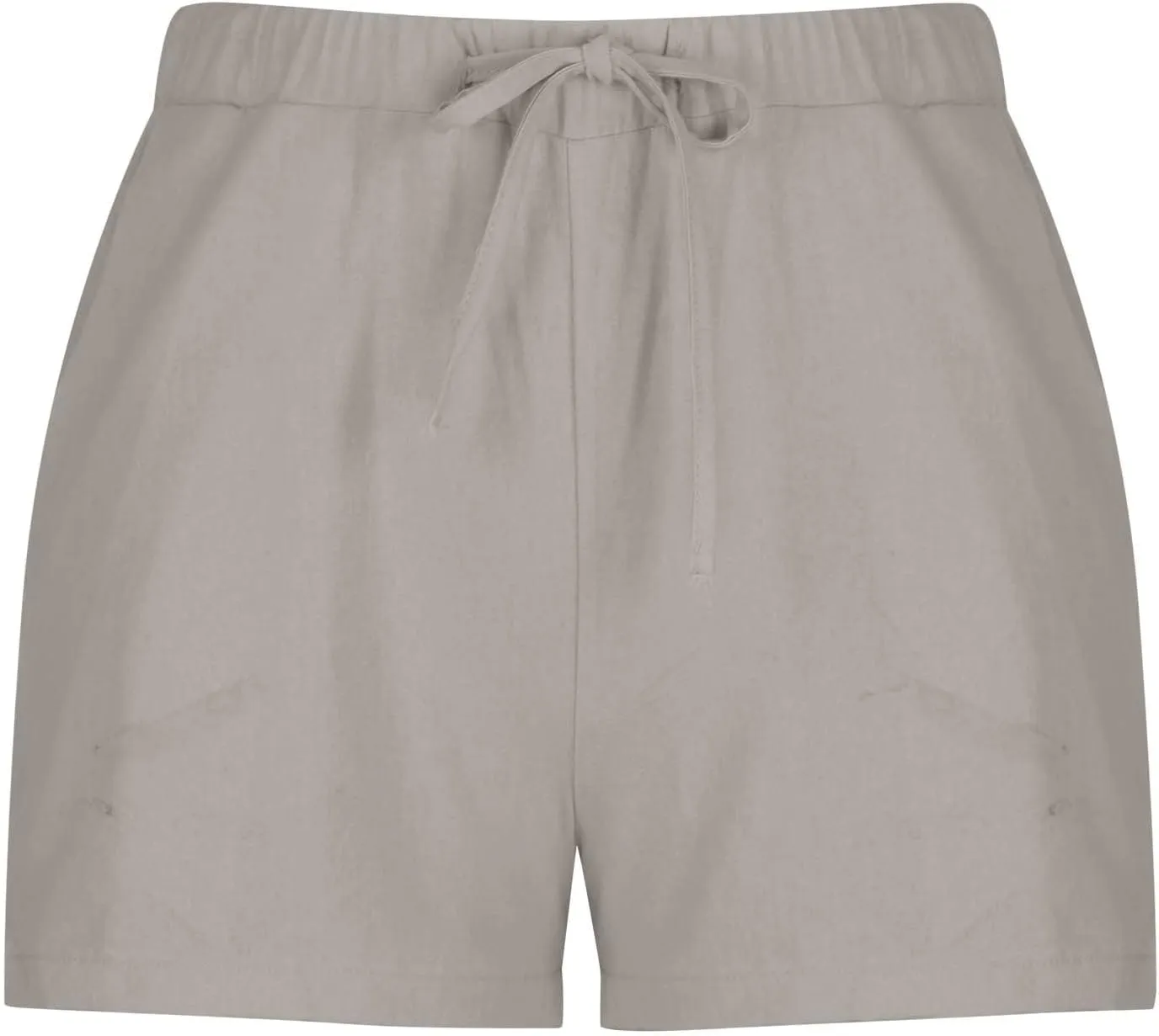 Shorts for Women 2025 Summer Linen Shorts Drawstring High Waisted Lightweight Casual Beach Vacation Outfit