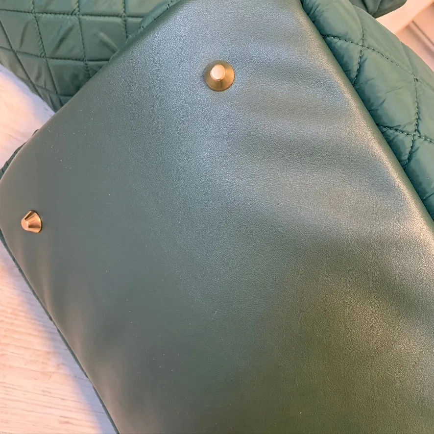 Signature Large Holdall - Racing Green