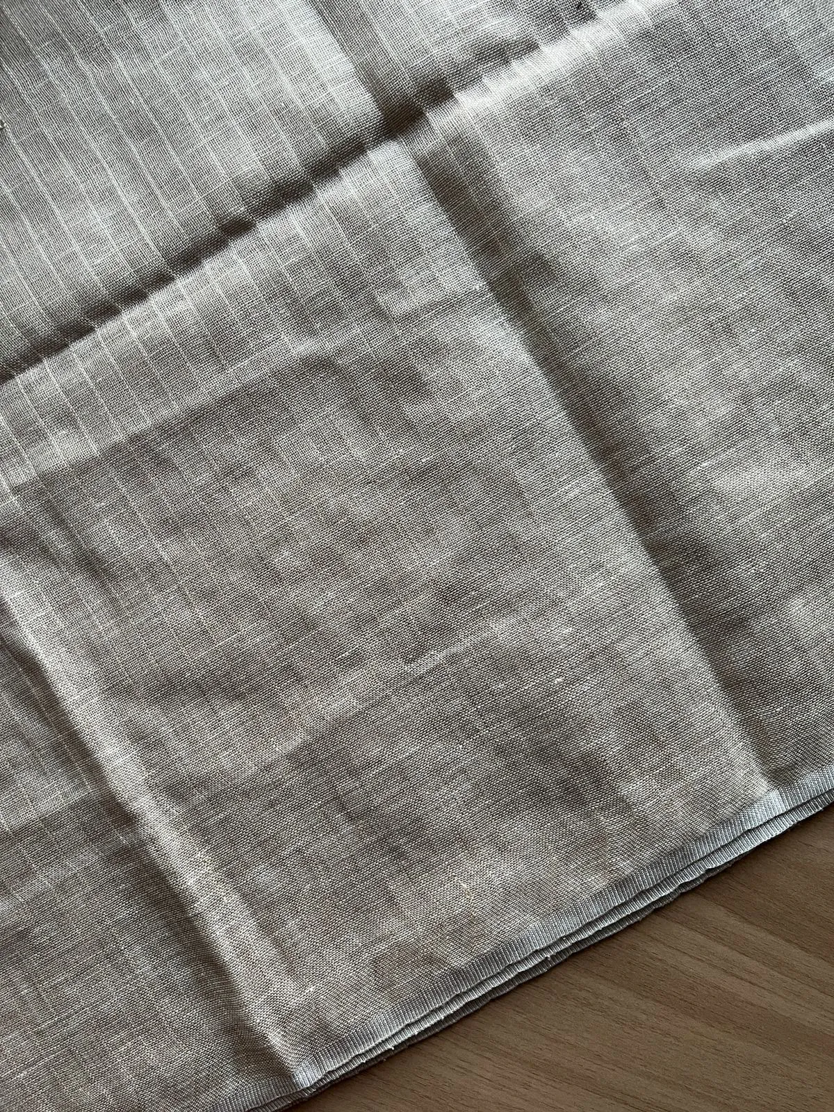 Simple Linen Saree -14458