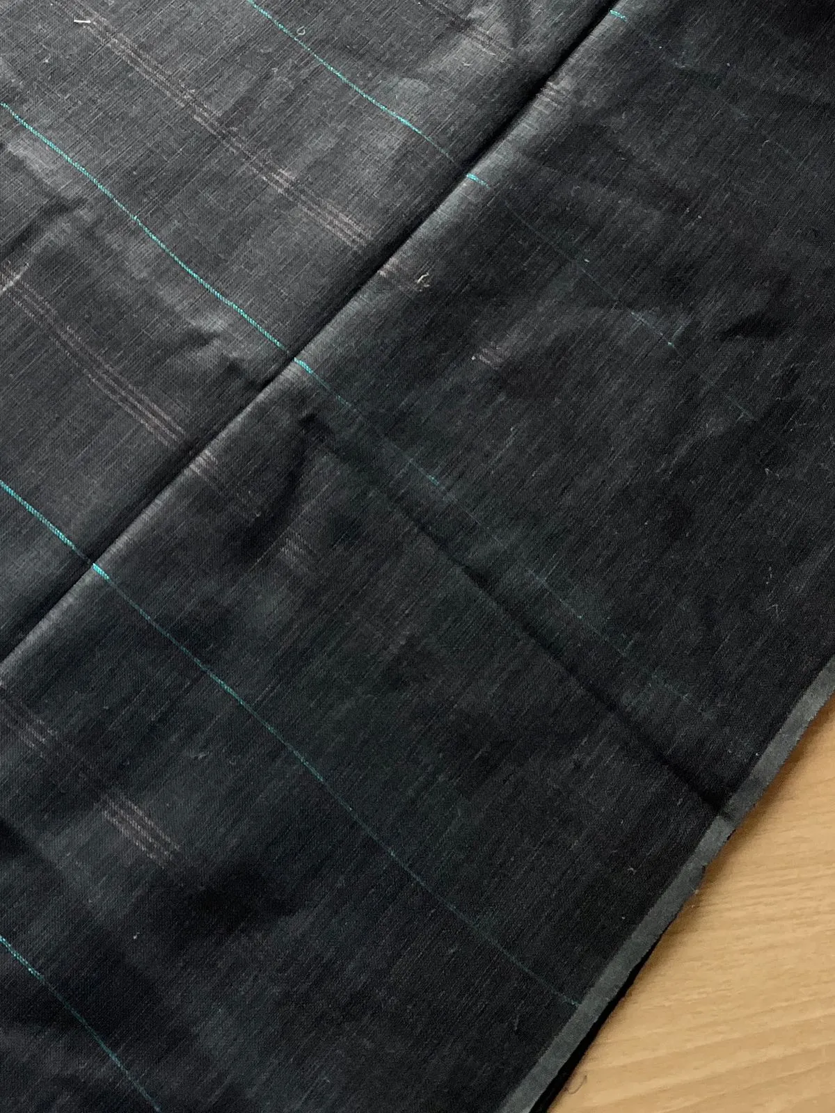 Simple Linen Saree -14483
