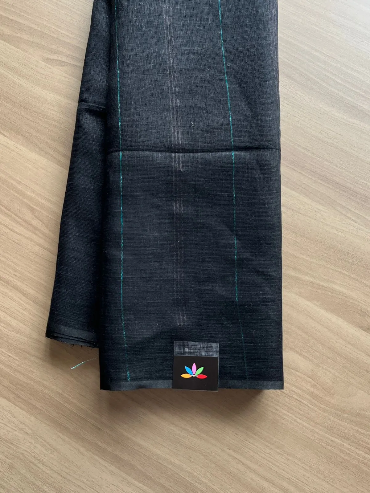 Simple Linen Saree -14483