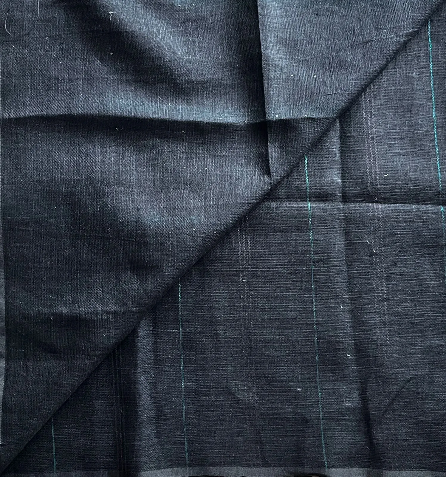 Simple Linen Saree -14483