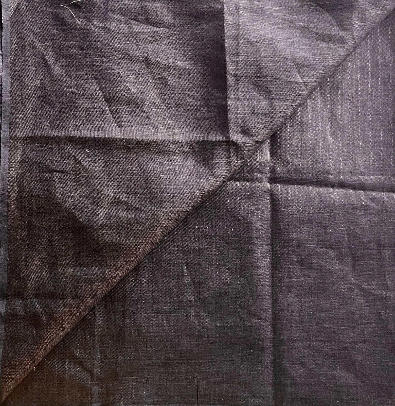 Simple Linen Saree -15498