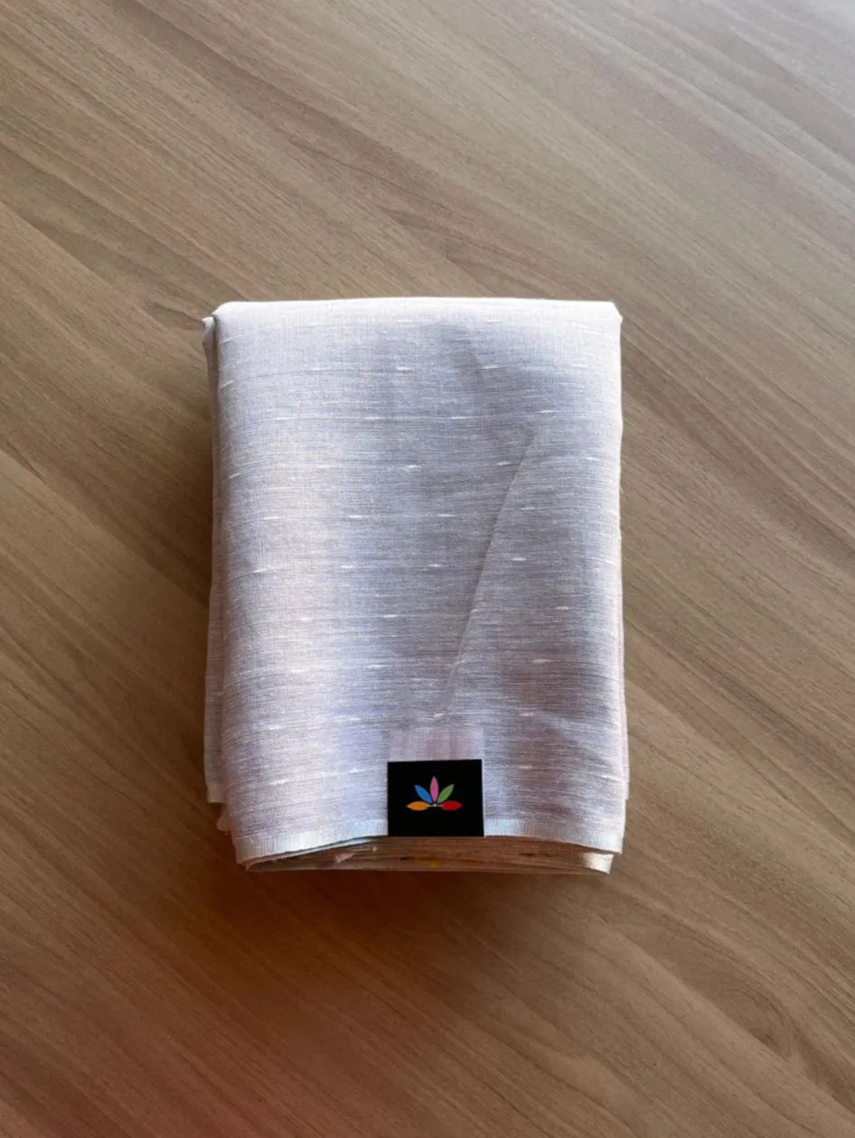 Simple Linen Saree -15518