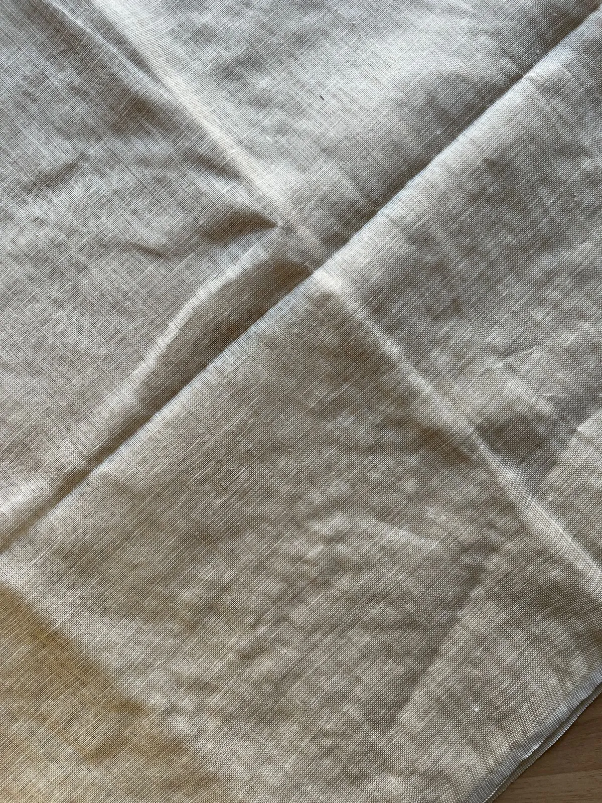 Simple Linen Saree -15540