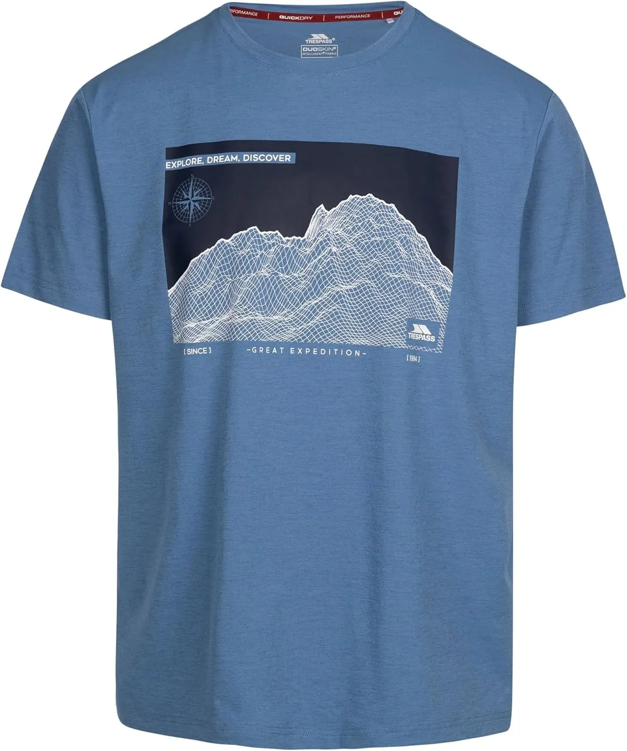 SIRGIS T-Shirt - Men, Denim Blue, XL